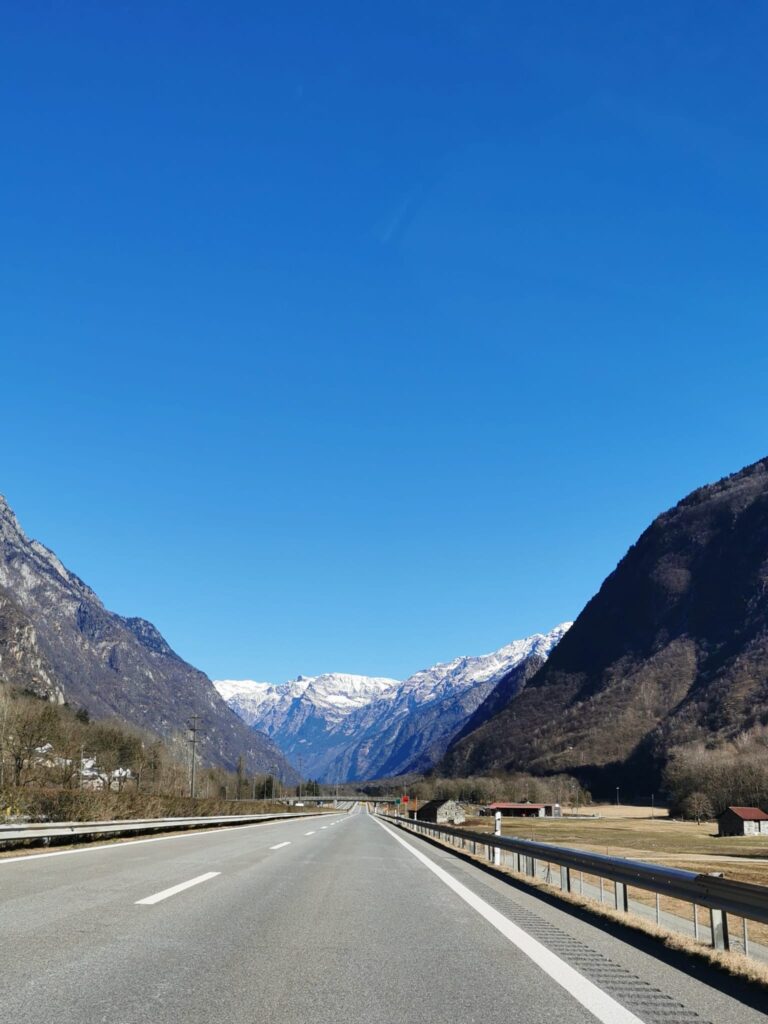 Wunderschöne Berge im Misox, Südbünden
